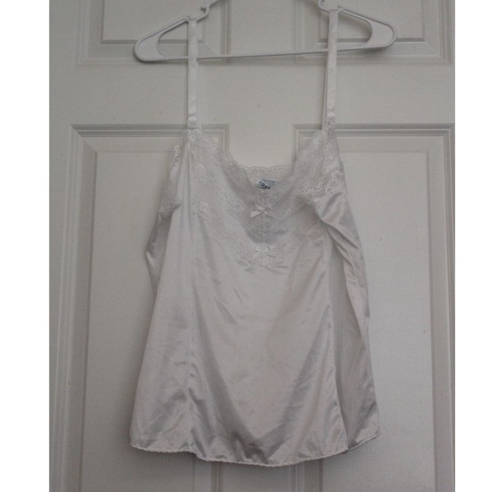 Vintage Lace Slip Top Sz L Cottagecore Y2K Wedding/Wedding Guest beach Summer